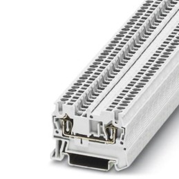 20 pcs - 3037054 Phoenix Contact ST 1.5 WH Series White DIN Rail Terminal Block, Single-Level, Spring Clamp Termination