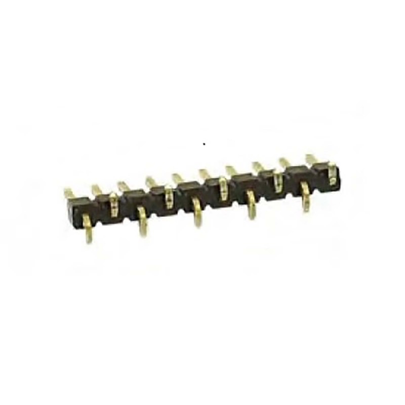 100 pcs - 10129380-906002ALF Amphenol Communications Solutions EconoStik Series Vertical Surface Mount Pin Header, 6 Contact(s),