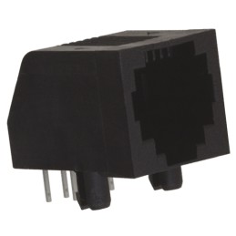 20 pcs - 5555165-1 TE Connectivity 5555165 Series Female RJ25 Modular Jack Connector, Through Hole, Cat3