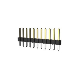 100 pcs - 77311-118-02LF Amphenol Communications Solutions BergStik Series Through Hole Pin Header, 2 Contact(s), 2.54mm Pitch, 