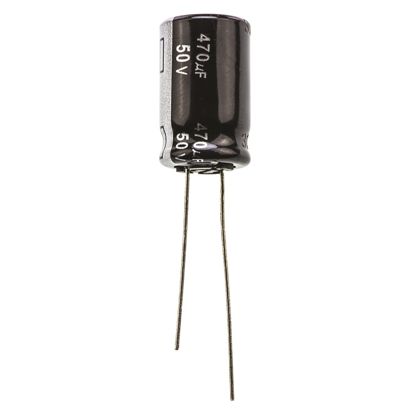 20 pcs - EEUEB1H471 Panasonic 470μF Aluminium Electrolytic Capacitor 50V dc, Radial, Through Hole - EEUEB1H471