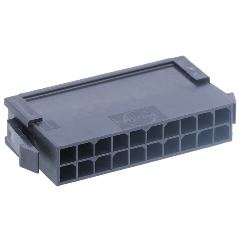 20 pcs - 43020-2000 Molex, Micro-Fit 3.0 Male Connector Housing, 3mm Pitch, 20 Way, 2 Row