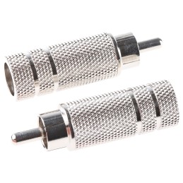 20 pcs - RS PRO Cable Mount RCA Plug, Nickel