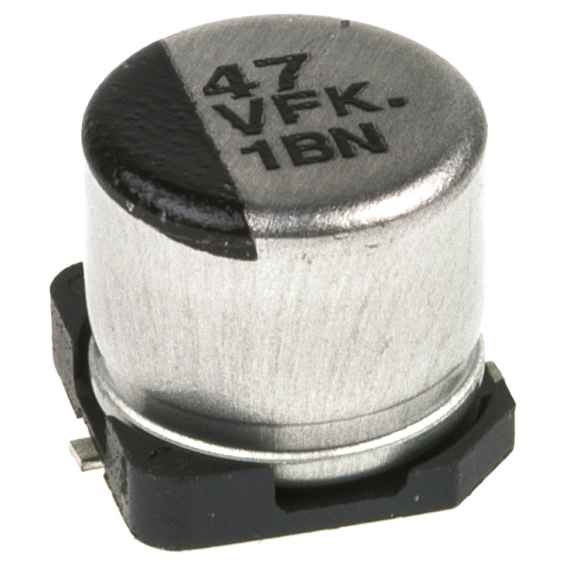 50 pcs - EEEFK1V470AP Panasonic 47μF Aluminium Electrolytic Capacitor 35V dc, Surface Mount - EEEFK1V470AP