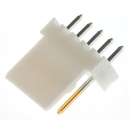 20 pcs - 22-29-2051 Molex KK 254 Series Straight Through Hole Pin Header, 5 Contact(s), 2.54mm Pitch, 1 Row(s), Unshrouded