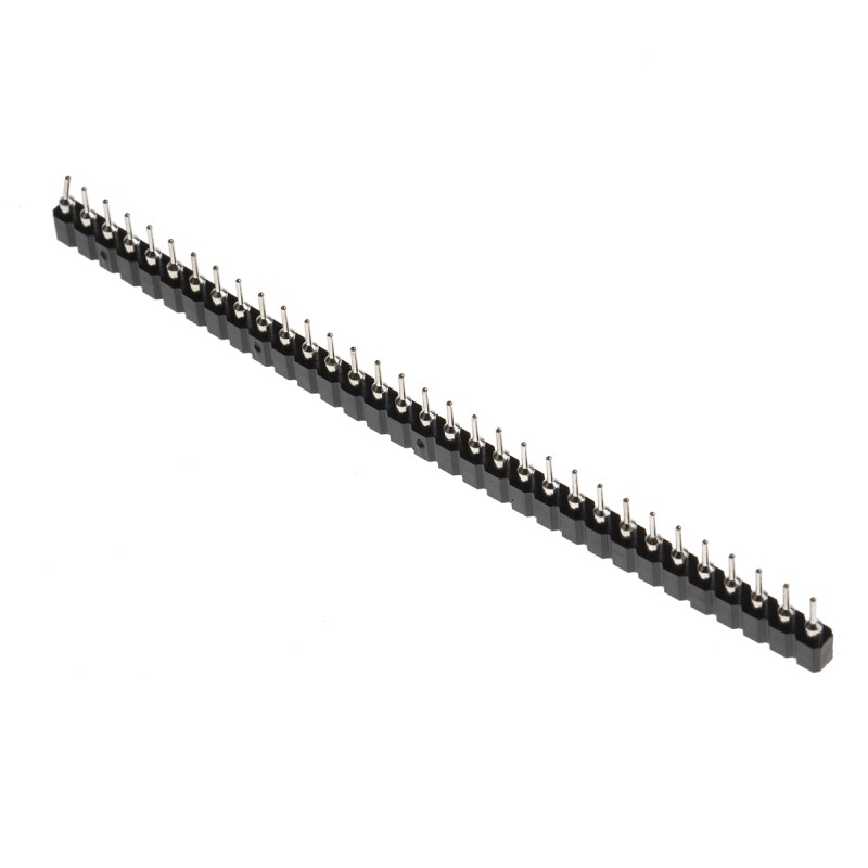 20 pcs - W35532TRC Winslow Straight Through Hole Mount Socket Strip, 32-Contact, 1-Row, 2.54mm Pitch, Solder Termination
