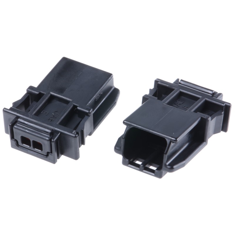20 pcs - MX19002P51 JAE, MX19 Automotive Connector Plug 2 Way