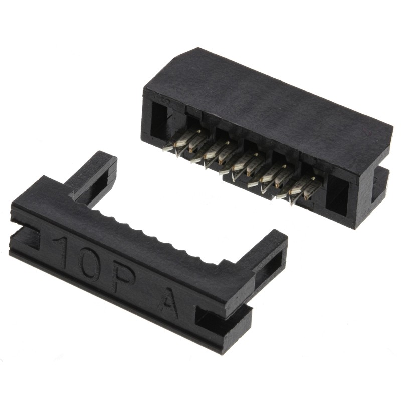 20 pcs - AWP2 10-7240 ASSMANN WSW 10-Way IDC Connector Socket for Cable Mount, 2-Row