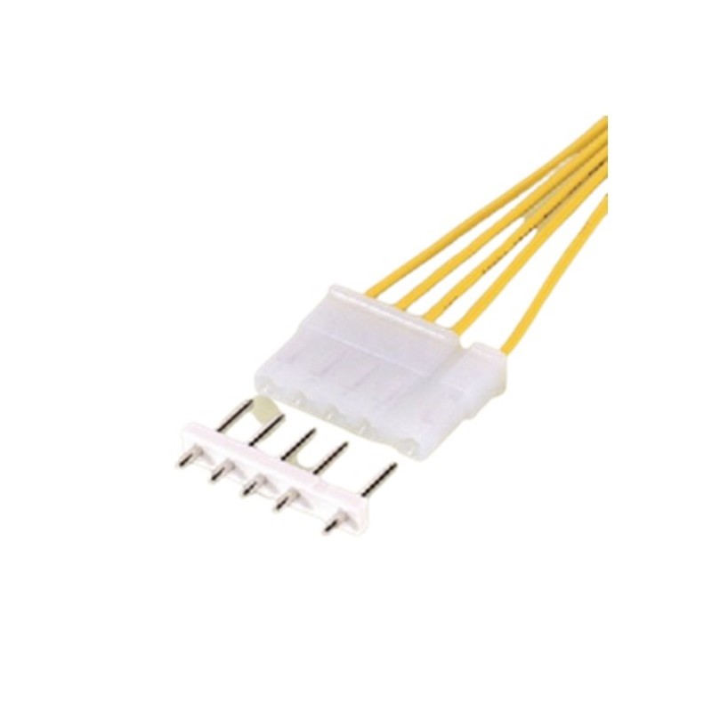 200 pcs - 4P-SVF-V JST, V Connector Housing, 5mm Pitch, 4 Way, 1 Row