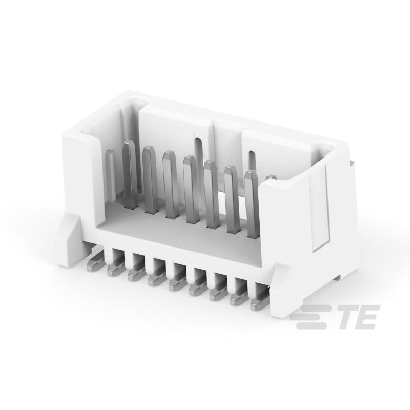 20 pcs - 2355091-9 TE Connectivity MICRO CT Series Straight Board Mount PCB Header, 9 Contact(s), 1.2mm Pitch, 1 Row(s)