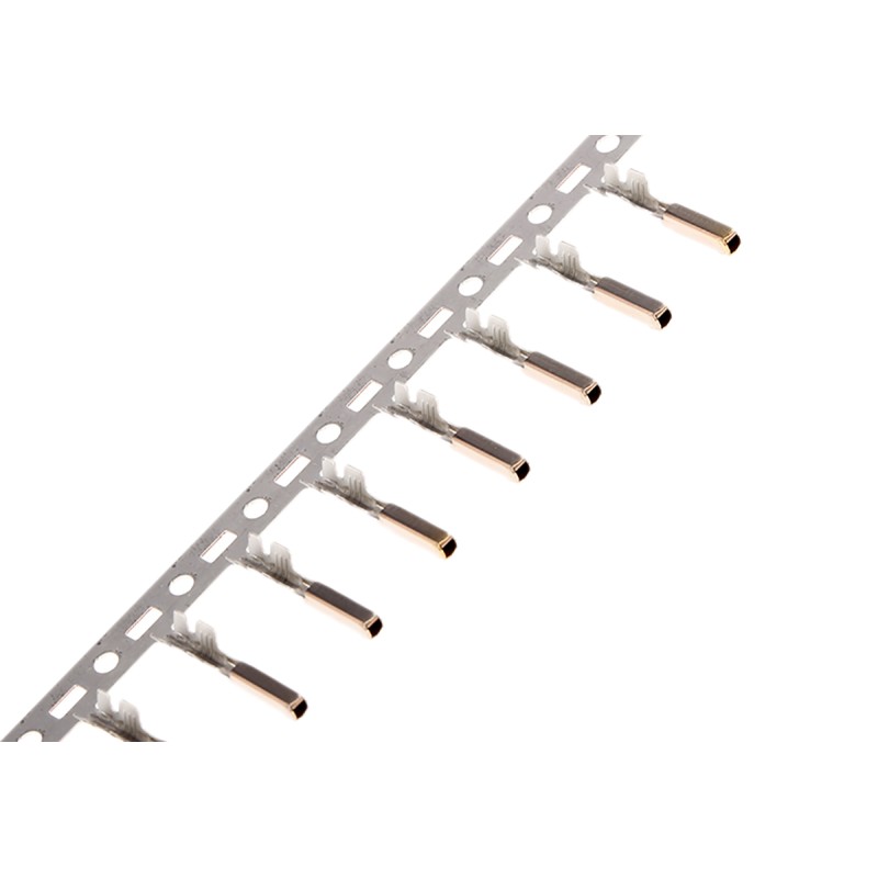 100 pcs - 33467-0006 Molex MX64 Series Female Crimp Terminal, 20AWG Min, 18AWG Max