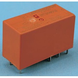 1 pcs - TE Connectivity PCB Mount Power Relay, 12V dc Coil, 12A Switching Current, SPDT