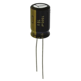 20 pcs - EEUFC1C152 Panasonic 1500μF Aluminium Electrolytic Capacitor 16V dc, Radial, Through Hole - EEUFC1C152