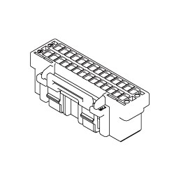 50 pcs - 503149-1000 Molex Female Crimp Connector Housing, 1.5mm Pitch, 10 Way, 2 Row