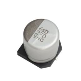 10 pcs - HHXC250ARA331MJA0G CHEMI-CON 330μF Surface Mount Polymer Capacitor, 25V