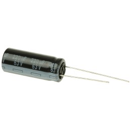 20 pcs - EEUFR1J221L Panasonic 220μF Aluminium Electrolytic Capacitor 63V dc, Radial, Through Hole - EEUFR1J221L