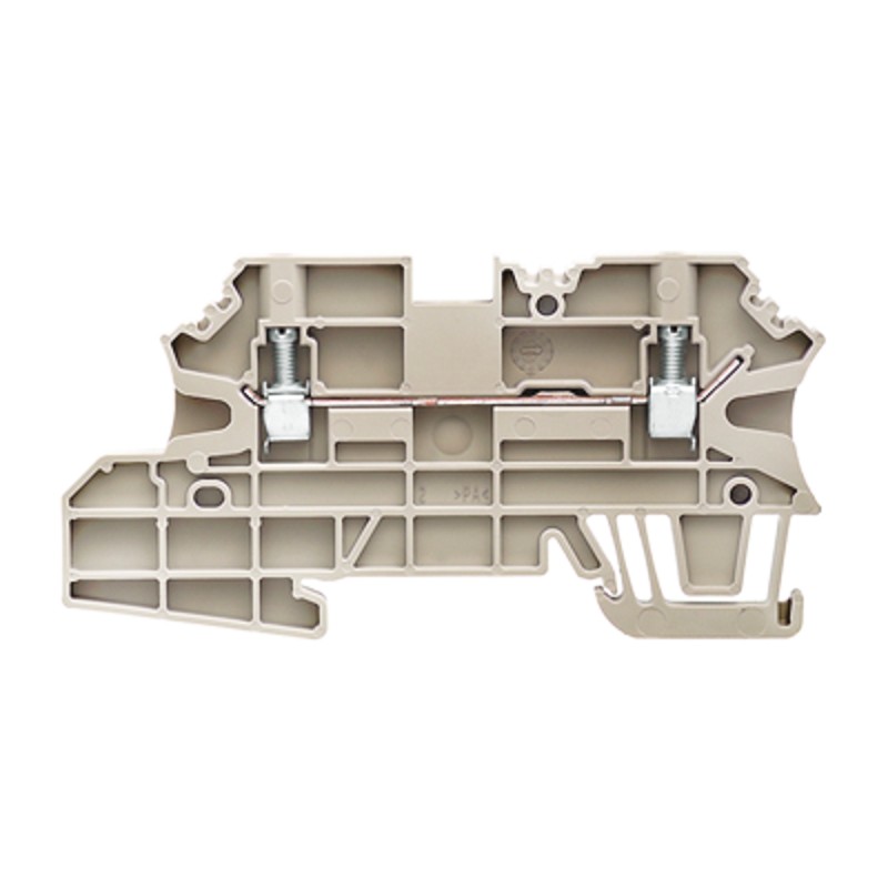 20 pcs - 1143070000 Weidmuller W Series Brown Feed Through Terminal Block, 2.5mm², Single-Level, Screw Termination