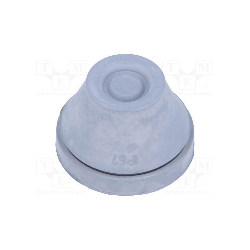 10 pcs : IMT36183 - Grommet, with bulkhead, Ømount.hole: 30mm, EPDM, grey, Size: M32