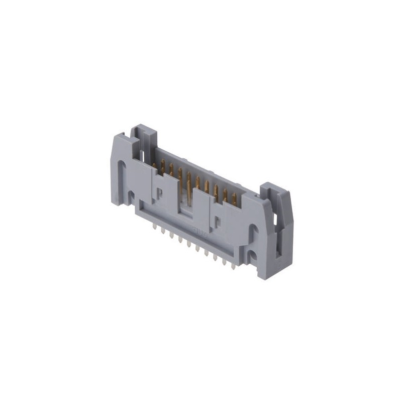 20 pcs - AWH 10G-0202-T ASSMANN WSW AWH Series Straight Through Hole PCB Header, 10 Contact(s), 2.54mm Pitch, 2 Row(s), Shrouded