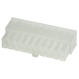 20 pcs - 39-01-2200 Molex, Mini-Fit Jr Female Connector Housing, 4.2mm Pitch, 20 Way, 2 Row