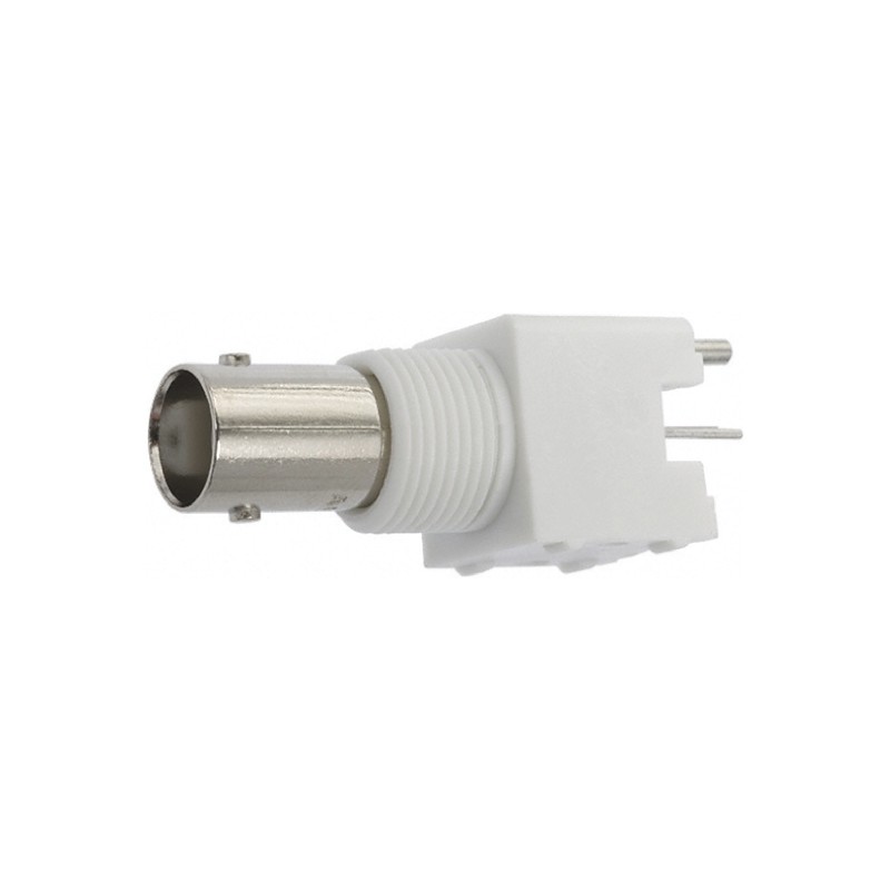 15 pcs - TE Connectivity, jack PCB Mount BNC Connector, 75Ω, Through Hole Termination, Straight Body