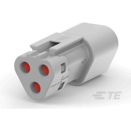 20 pcs - DT04-3P-TE31 / 1-2303813-1 Deutsch, DEUTSCH DT Automotive Connector Socket 3 Way, Screw Termination