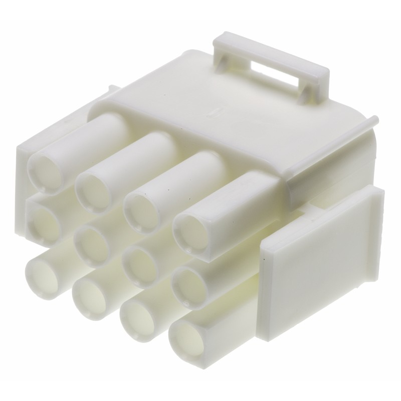 20 pcs - 350735-1 TE Connectivity, Universal MATE-N-LOK Male Connector Housing, 6.35mm Pitch, 12 Way, 3 Row