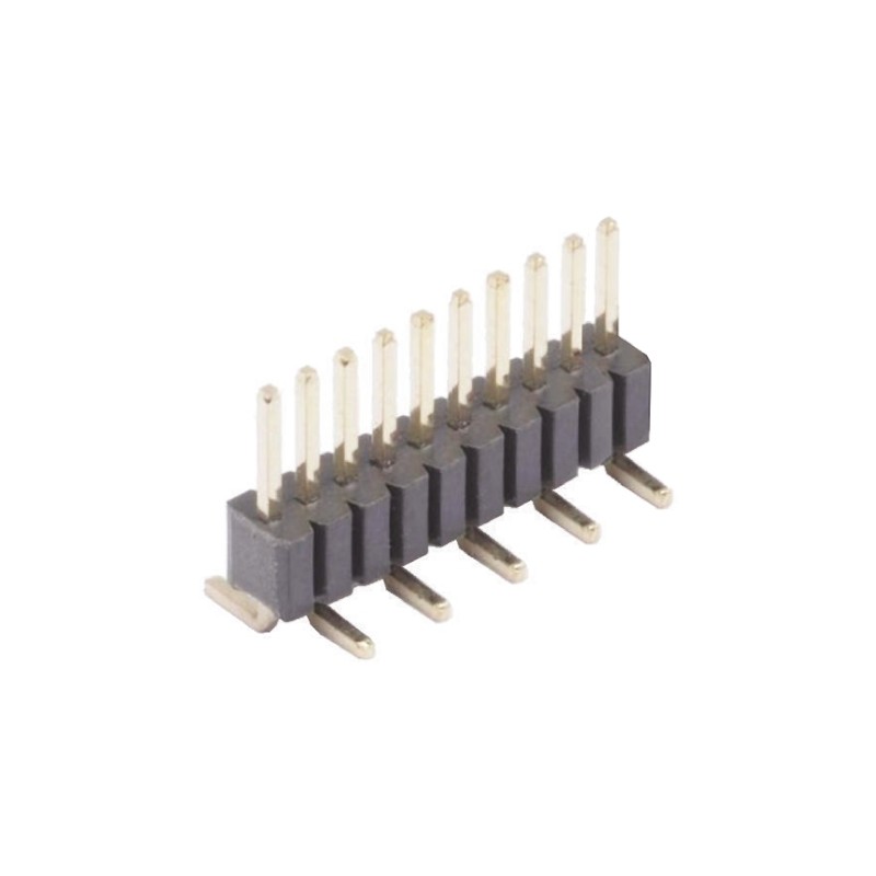 20 pcs - M52-040000P2045 HARWIN Archer M52 Series Straight Surface Mount Pin Header, 20 Contact(s), 1.27mm Pitch, 1 Row(s), Unsh