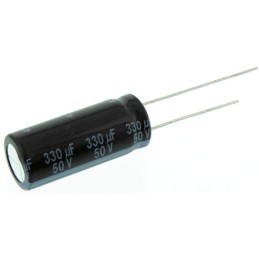 20 pcs - EEUFR1H331L Panasonic 330μF Aluminium Electrolytic Capacitor 50V dc, Radial, Through Hole - EEUFR1H331L