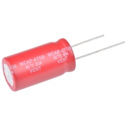 10 pcs - 860010480025 Wurth Elektronik 4700μF Aluminium Electrolytic Capacitor 25V dc, Radial, Through Hole - 860010480025