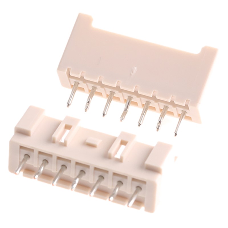 50 pcs - B07B-XASK-1 (LF)(SN) JST XA Series Straight Through Hole PCB Header, 7 Contact(s), 2.5mm Pitch, 1 Row(s), Shrouded