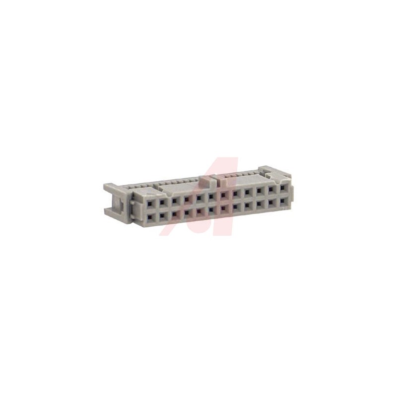 10 pcs - 89124-0101 3M 24-Way IDC Connector Socket for Cable Mount, 2-Row