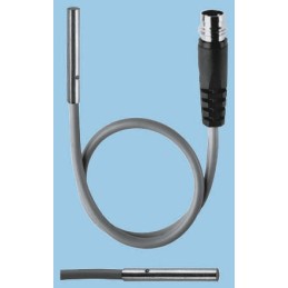 1 pcs - Baumer Inductive Barrel-Style Proximity Sensor, 0.8 mm Detection, PNP Output, 10 - 30 V dc, IP67
