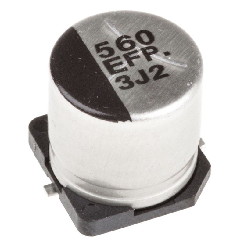 20 pcs - EEEFPE561UAP Panasonic 560μF Aluminium Electrolytic Capacitor 25V dc, Surface Mount - EEEFPE561UAP