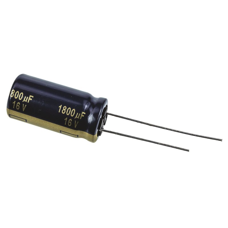 20 pcs - EEUFC1C182 Panasonic 1800μF Aluminium Electrolytic Capacitor 16V dc, Radial, Through Hole - EEUFC1C182