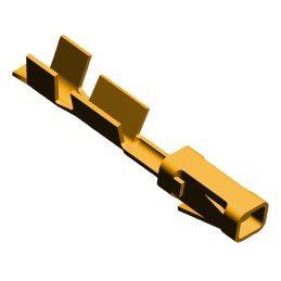 50 pcs - 87667-5 TE Connectivity AMPMODU MOD IV Series Female Crimp Terminal, 26AWG Min, 22AWG Max