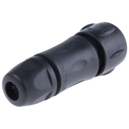 1 pcs - Souriau Circular Connector, 6 Contacts, Cable Mount, Socket, Female, IP68, IP69K, UTS Series