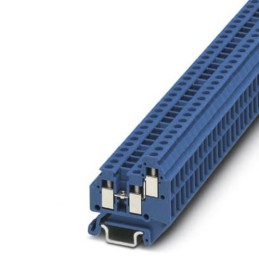 10 pcs - 3025532 Phoenix Contact MT 1.5-TWIN BU Series Blue Feed Through Terminal Block, Double-Level, Screw Termination