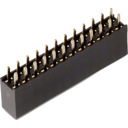 50 pcs - 61300821821 Wurth Elektronik WR-PHD Series Straight Through Hole Mount PCB Socket, 8-Contact, 2-Row, 2.54mm Pitch, Sold