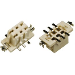 50 pcs - DF11CZ-8DS-2V(22) Hirose DF11 Series Straight Surface Mount PCB Socket, 8-Contact, 2-Row, 2mm Pitch, Solder Termination