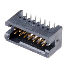 10 pcs - TFM-107-02-L-D Samtec TFM Series Straight Surface Mount PCB Header, 14 Contact(s), 1.27mm Pitch, 2 Row(s), Shrouded