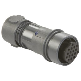 1 pcs - Bulgin Circular Connector, 16 Contacts, Cable Mount, Socket, Female, IP66, IP68, IP69K, Buccaneer 6000 Series