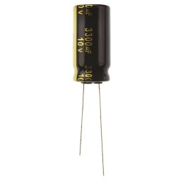 20 pcs - EEUFM1A332 Panasonic 3300μF Aluminium Electrolytic Capacitor 10V dc, Radial, Through Hole - EEUFM1A332