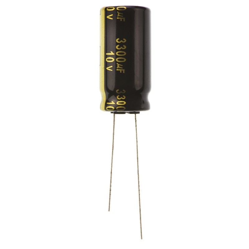 20 pcs - EEUFM1A332 Panasonic 3300μF Aluminium Electrolytic Capacitor 10V dc, Radial, Through Hole - EEUFM1A332