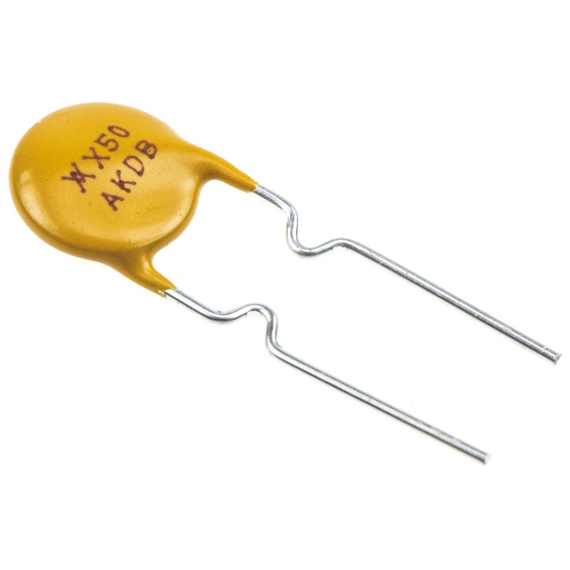 50 pcs - RXEF050 Littelfuse 0.5A Resettable Fuse, 72V