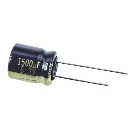 20 pcs - EEUFC0J152S Panasonic 1500μF Aluminium Electrolytic Capacitor 6.3V dc, Radial, Through Hole - EEUFC0J152S