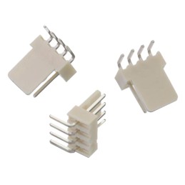 20 pcs - 61900511021 Wurth Elektronik WR-WTB Series Right Angle Through Hole Pin Header, 5 Contact(s), 2.54mm Pitch, 1 Row(s), U