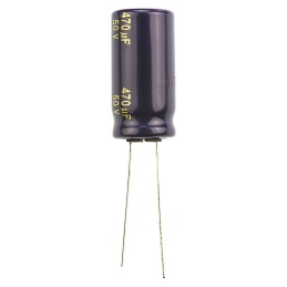20 pcs - EEUFC1H471B Panasonic 470μF Aluminium Electrolytic Capacitor 50V dc, Radial, Through Hole - EEUFC1H471B