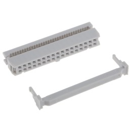 10 pcs - RS PRO 34-Way IDC Connector Socket for Cable Mount, 2-Row