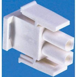 5 pcs - TE Connectivity, Universal MATE-N-LOK II Female Connector Housing, 6.35mm Pitch, 6 Way, 2 Row